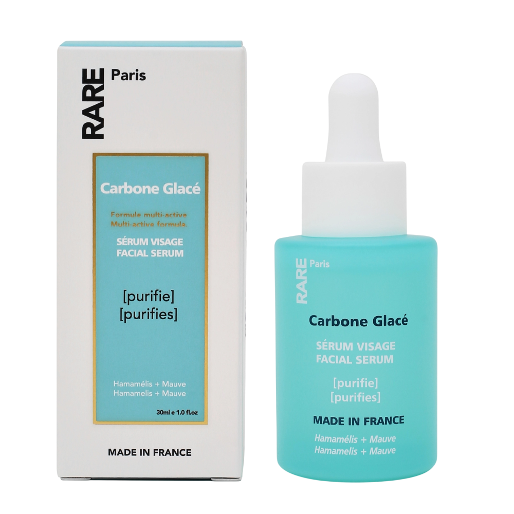 RARE PARIS Carbone Glace Purifying Face Serum 30ml - Очищувальна сироватка з гамамелісом та екстрактом мальви - фото №3 RARE PARIS Carbone Glace Purifying Face Serum 30ml - Очищувальна сироватка з гамамелісом та екстрактом мальви - фото №3